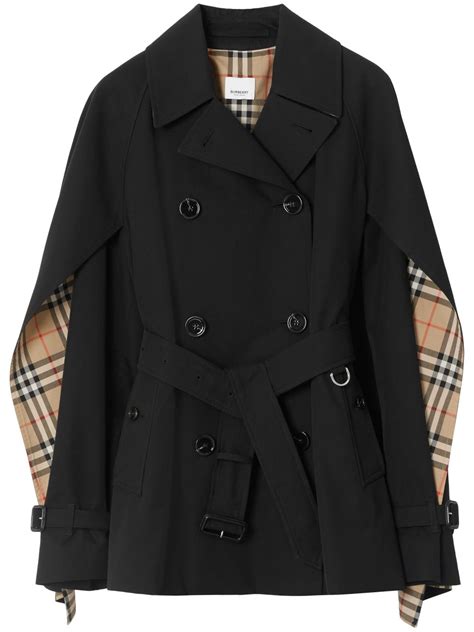 burberry cape trench|burberry trench women.